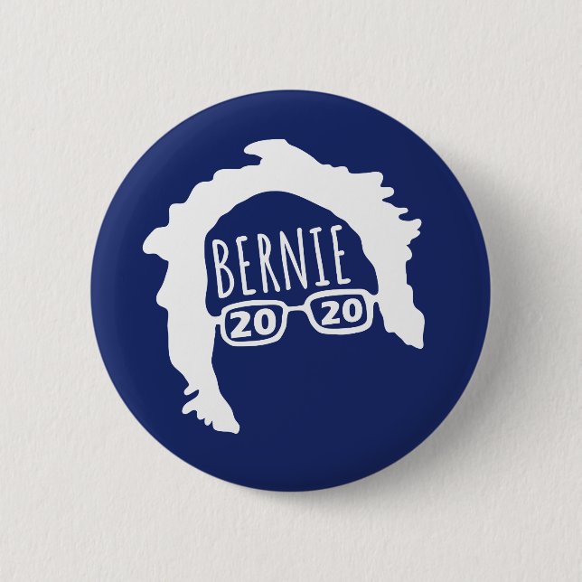 Bóton Redondo 5.08cm Bernie Sanders 2020 (Frente)