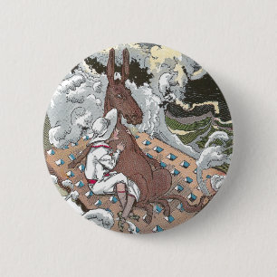 Bóton Redondo 5.08cm Betsy Braves os inchaços