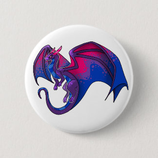 Bóton Redondo 5.08cm Bi Pride Dragon