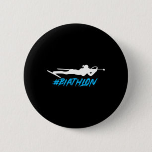 Bóton Redondo 5.08cm Biathlon Biathlete Cross Country Skiing Target Sho