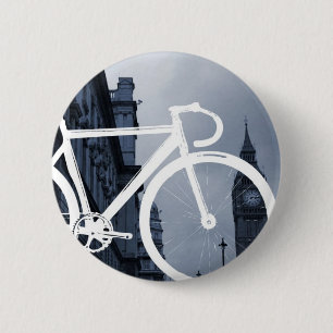 Bóton Redondo 5.08cm Bicicleta da trilha de Londres