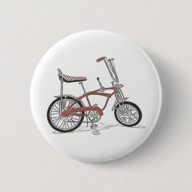 Bóton Redondo 5.08cm bicicleta do músculo de Apple Krate da arraia-lixa (Frente)