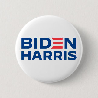Bóton Redondo 5.08cm Biden Harris
