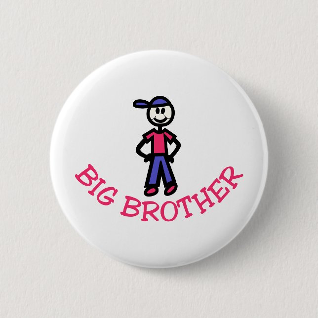 Bóton Redondo 5.08cm Big brother (Frente)