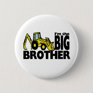 Bóton Redondo 5.08cm Big Brother Backhoe
