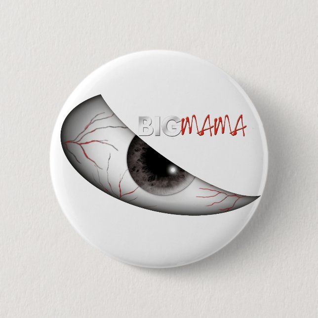 BÓTON REDONDO 5.08CM BIGMAMA BUTTON WHITE (Frente)