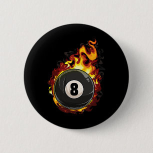 Bóton Redondo 5.08cm Billiard 8 Ball Player Piscina Billiards Snooker C