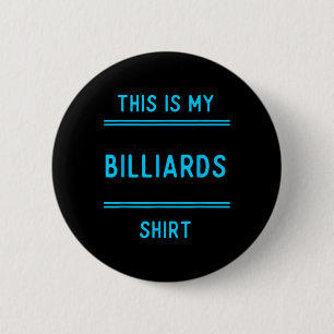 Bóton Redondo 5.08cm Billiard Team T Shirts Gifts. Jogadores E Ventilad