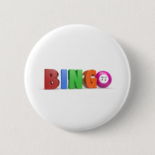 Bóton Redondo 5.08cm bingo balls with numbers set