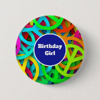 Birthday Girl Peace marca Groovy Sessenta Vibe