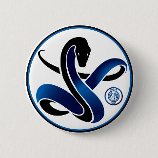 Bóton Redondo 5.08cm Biscione Nerazzurro Inter (pino de Cobra)