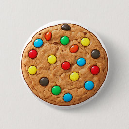 Bóton Redondo 5.08cm Biscoito