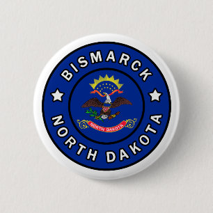 Bóton Redondo 5.08cm Bismarck North Dakota