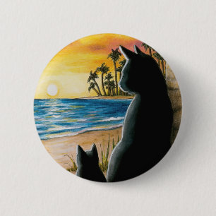 Bóton Redondo 5.08cm Black Cat 597