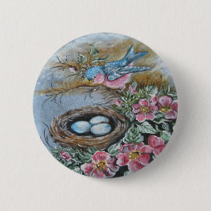 Bóton Redondo 5.08cm Bluebird