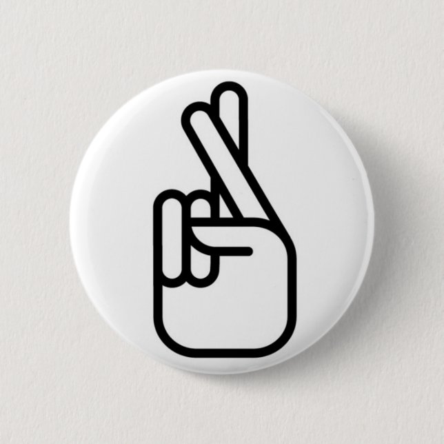 Bóton Redondo 5.08cm Boa sorte (Frente)