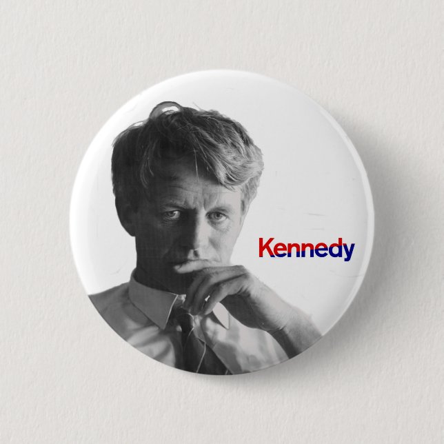 Bóton Redondo 5.08cm Bobby Kennedy (Frente)