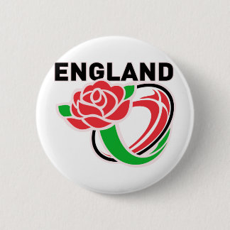 Bóton Redondo 5.08cm Bola cor-de-rosa do inglês de Inglaterra do rugby