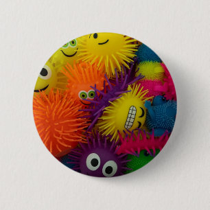 Bóton Redondo 5.08cm Bola de Brinquedo de Fidget