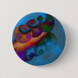 Bóton Redondo 5.08cm Bola de futebol