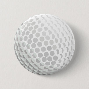 Bóton Redondo 5.08cm Bola de golfe branca para o jogador de golfe -