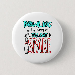 Bóton Redondo 5.08cm Boliche é para Pessoas com talento para Spare Bowl