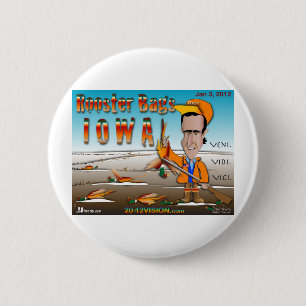 Bóton Redondo 5.08cm Bolsas Rooster Iowa