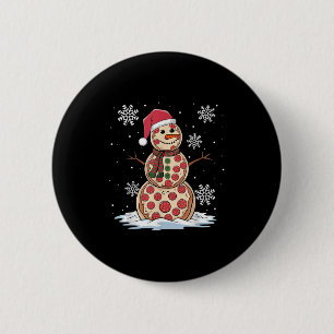 Bóton Redondo 5.08cm Boné de Papai Noel Boneco de Neve Xmas Pizza Diver