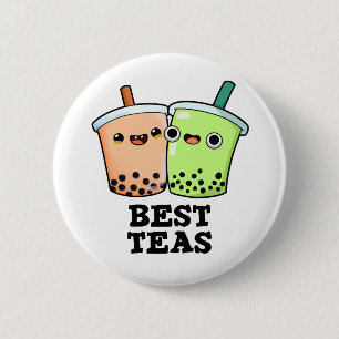 Bóton Redondo 5.08cm Bonitas Besidades Bonitas de Chás Boba Tea PUn