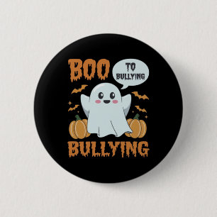 Bóton Redondo 5.08cm Boo para assédio - Vinheta do Dia da Unidade Hallo