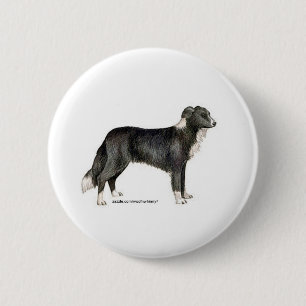 Bóton Redondo 5.08cm Border Collie