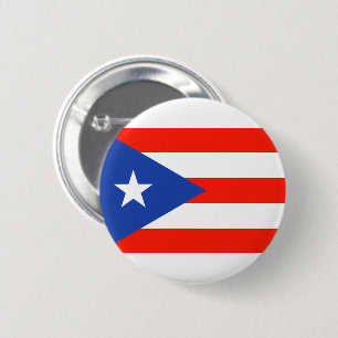 Bóton Redondo 5.08cm Boricua Bandera Puerto Rican Flag 4Julia