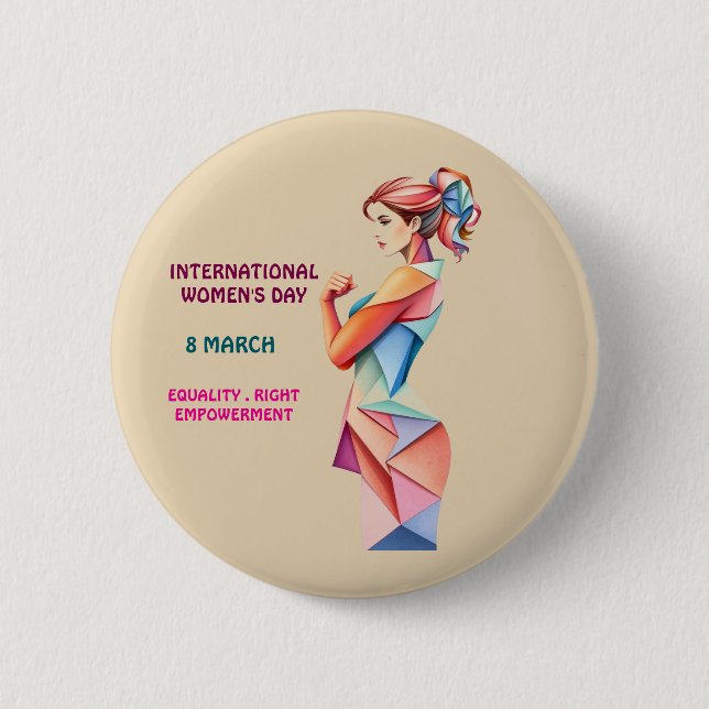 Bóton Redondo 5.08cm Botão (Frente)