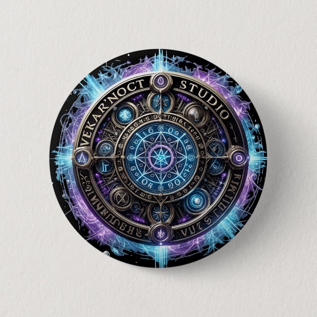 Bóton Redondo 5.08cm Botão (Frente)