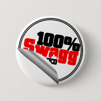 Bóton Redondo 5.08cm Botão 100% aprovado de Swagg