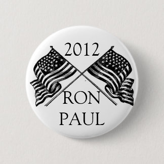 BÓTON REDONDO 5.08CM BOTÃO 2012 DE RON PAUL