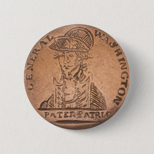 Bóton Redondo 5.08cm Botão 3º da Campanha de Washington
