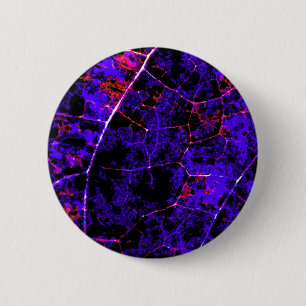 Bóton Redondo 5.08cm Botão Abstrato de Arte Roxo
