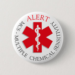 Bóton Redondo 5.08cm Botão alerta médico do MCS