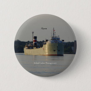 Bóton Redondo 5.08cm Botão Alpena