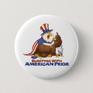 Bóton Redondo 5.08cm Botão americano do orgulho