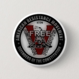 Bóton Redondo 5.08cm Botão americano livre dos patriotas