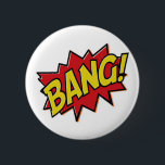 Bóton Redondo 5.08cm Botão Bang Super-Herói dos Livros em Quadrinhos<br><div class="desc">Botão Bang Super-Herói dos Livros em Quadrinhos</div>