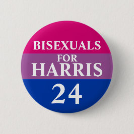 Bóton Redondo 5.08cm Botão Bissexuais Por Harris