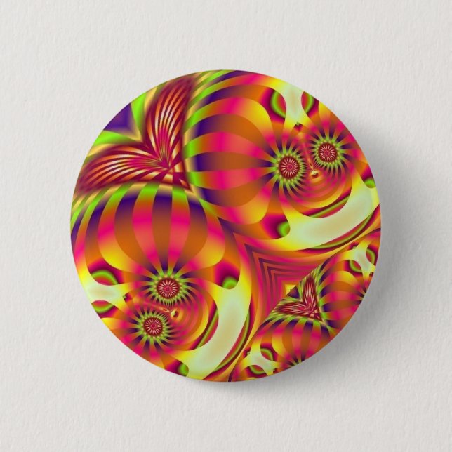 Bóton Redondo 5.08cm Botão Brite Bubs Packin (Frente)