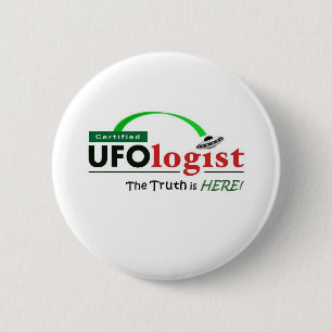 Bóton Redondo 5.08cm Botão certificado do UFOLogist