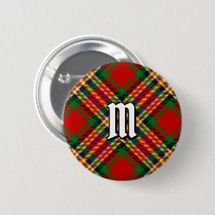 Bóton Redondo 5.08cm Botão Clan MacGill Tartan
