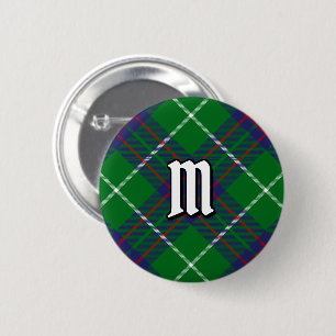 Bóton Redondo 5.08cm Botão Clan MacIntyre Tartan