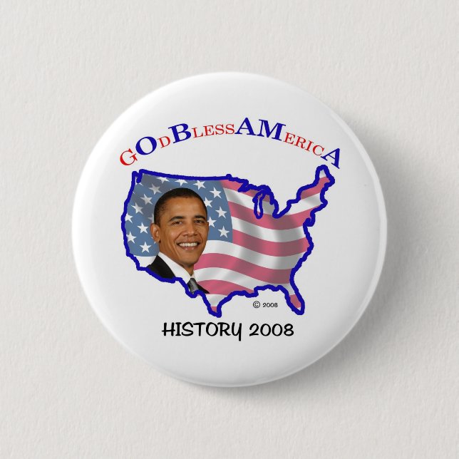 Bóton Redondo 5.08cm Botão conhecido abençoado (Frente)