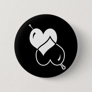 Bóton Redondo 5.08cm Botão cruel do AMOR